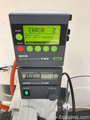 Buchi Rotavapor R-205 Rotary Evaporator System with Vacuum Pump, Controller and Heating Bath