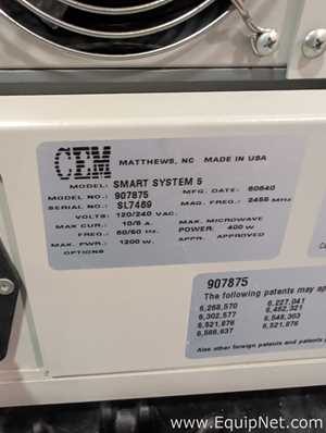 CEM Corporation Smart System 5 Microwave Moisture Analyzer