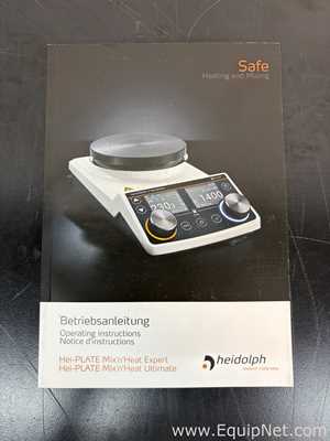 Unused Heidolph Hei-Plate Mix n Heat Expert Advanced Laboratory Magnetic Stirring Hotplate