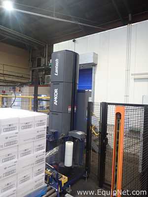Scott PHS Palletizer - ABB Robot With IRC5 Controller, Lantech Q1000 Stretch Wrapper and Conveyors