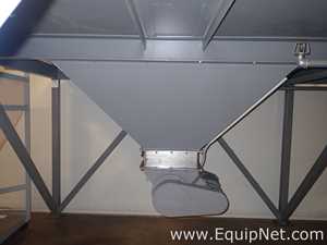 Stainless Steel Coffee Receiving Hopper with Auger Conveyor