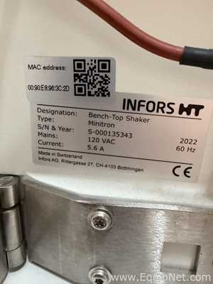 Incubadora Infors HT Minitron
