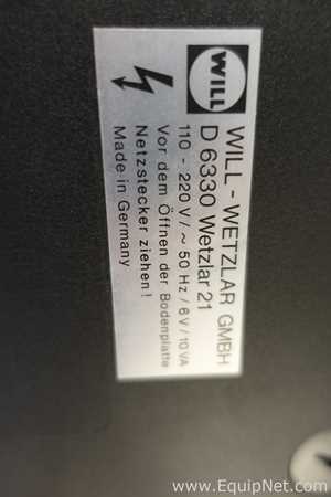 Will Wetzlar Wilovert Inverted Microscope