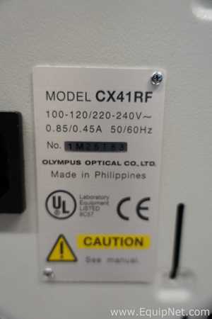 Microscopio Olympus Optical Co Ltd CX41RF
