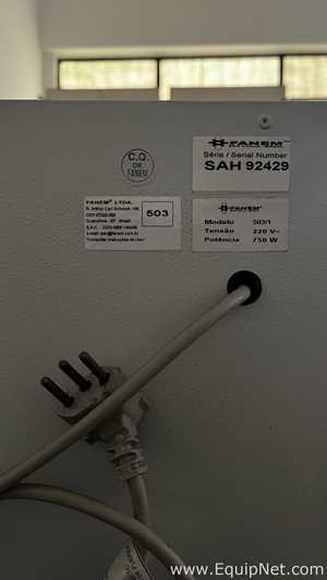 Fanem 503 Laboratory Bacteriological Incubator