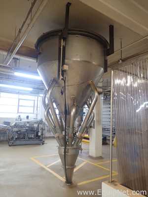 Coffee Receiving Hopper with Young Blender - Bartelt Line - SCRAP