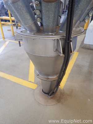 Coffee Receiving Hopper with Young Blender - Bartelt Line - SCRAP
