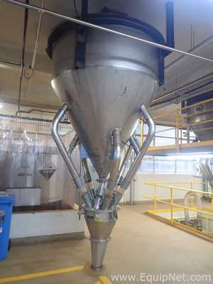 Coffee Receiving Hopper with Young Blender - Bartelt Line - SCRAP