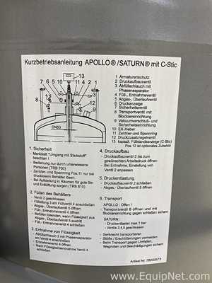 Tanque - Vaso de Pressão Cryotherm GmbH  Apollo 350
