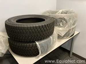 Lot of 4 Unused Bridgestone Blizzak DMV2Z Winter Tires