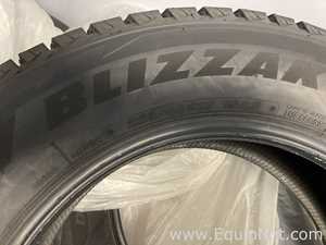 Lot of 4 Unused Bridgestone Blizzak DMV2Z Winter Tires