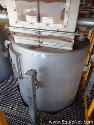 800 kg Stainless Steel Coffee Hopper No1 with Load Cells