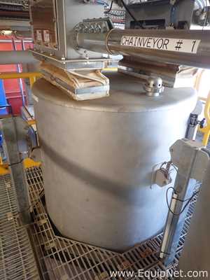 800 kg Stainless Steel Coffee Hopper No1 with Load Cells