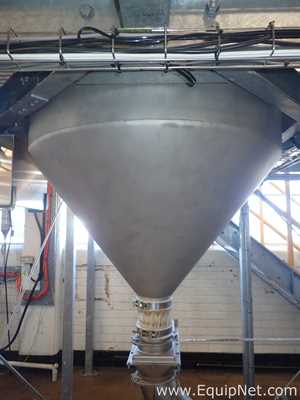 800 kg Stainless Steel Coffee Hopper No1 with Load Cells