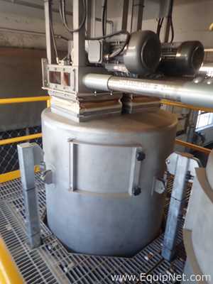 800 kg Stainless Steel Coffee Hopper No2 with Load Cells