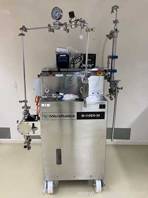 Microfluidics M110EH-30 Microfluidizer Processor Pilot Scale Homogenizer