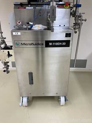 Microfluidics M110EH-30 Microfluidizer Processor Pilot Scale Homogenizer