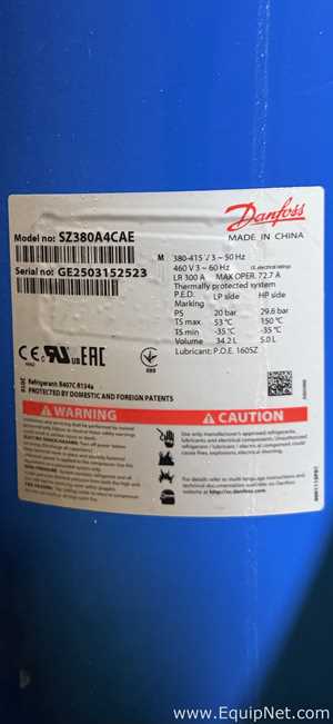 Compresor de Aire Danfoss SZ380A4CAE