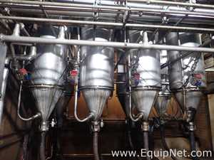 Lot of Eight Stainless Steel Coffee Extractors