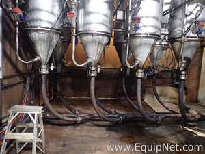 Lot of Eight Stainless Steel Coffee Extractors