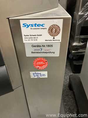 Sistema para Autoclaves Systec VX-120