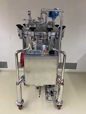 Zeta 200L Stainless Steel Jacketed Mixer