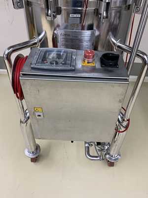 Zeta 200L Stainless Steel Jacketed Mixer