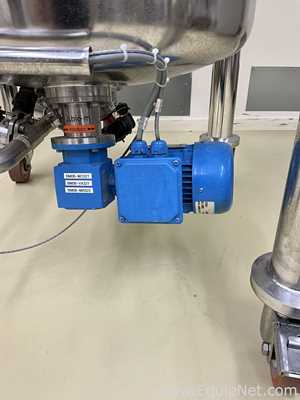 Zeta 200L Stainless Steel Jacketed Mixer