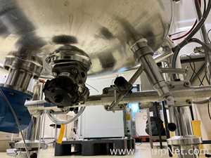Zeta 200L Stainless Steel Jacketed Mixer