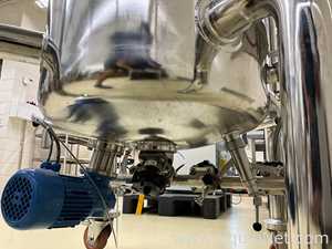 Zeta 200L Stainless Steel Jacketed Mixer