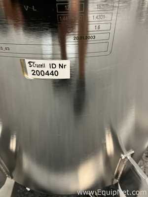 Tanque - Vaso de Pressão aço inox Connectors Verbindungstechnik AG 