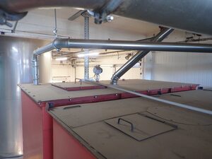 Trichter  Druckluftbedarf  