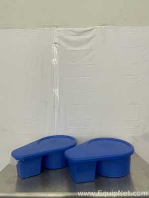 Lot of 2 Cidex 82032 Instrument Tray System