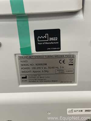 Terumo BCT TSCD-Q Sterile Tubing Welder