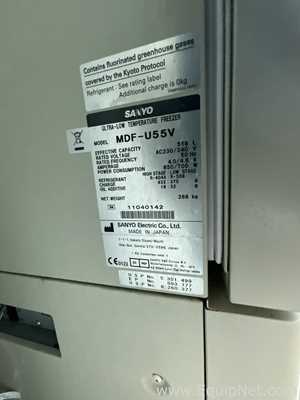 Congelador Sanyo Electric Co LTD MDF-U55V.  519 Litros