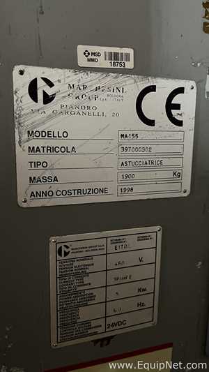 Encartuchadora Horizontal Marchesini MA 155 - INATIVO