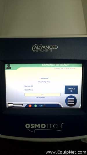 Osmómetro Advanced Instruments OSMOTECH