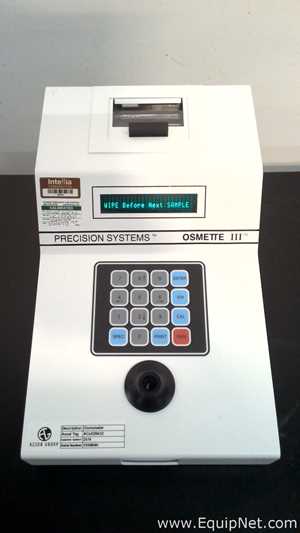 Osmômetro Precision Systems Osmette III