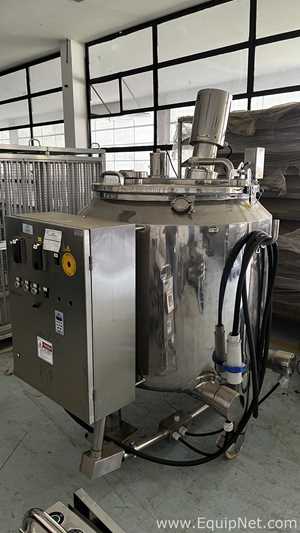 Tanque Encamisado Móvel em Aço Inox 316L ALWIS 450 Litros