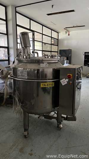 Tanque Encamisado Móvel em Aço Inox 316L ALWIS 450 Litros