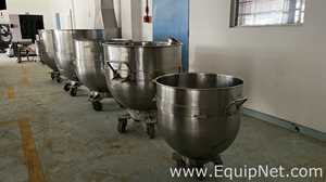 Conjunto de Bowls Removíveis em Aço Inox