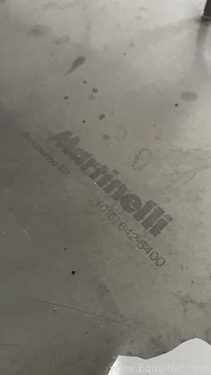 Tanque Móvel em Aço Inox Martinelli 120 Litros