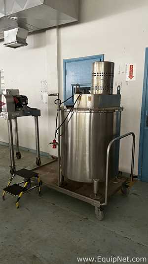 Tanque Móvel em Aço Inox Martinelli