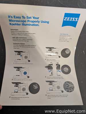 Carl Zeiss Axiolab re Microscope