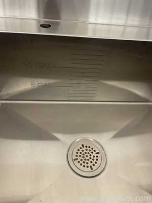 Lot of 3 Stainless Steel Laboratory Sinks