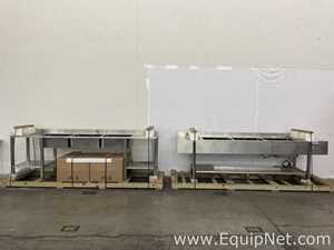 Lot of 2 Stainless Steel Laboratory Sinks