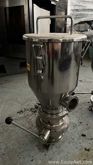 Set of PharmaInox Stainless Steel Conical Hoppers