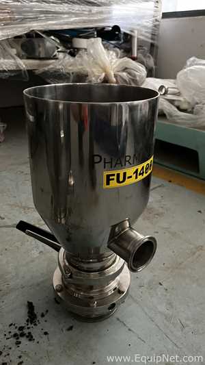 Set of PharmaInox Stainless Steel Conical Hoppers