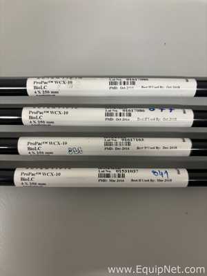Lot of 4 Thermo Scientific ProPac WCX-10 BioLC Column 4x250mm - PN 054993