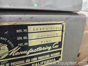 Coladeira Elliot Manufacturing 8016 W/V-1-6